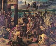 Eugene Delacroix, The Entry of the Crusaders in Constantinople,